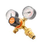 Harris 601 LPG Regulator Twin Gauge Flow Meter - Image 2