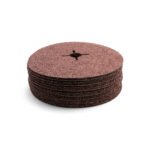 3M Cubitron 2 II 36 Grit Fibre Disc Sanding Pad 982C 7" 180mm x 22mm - 25 Each - Image 2