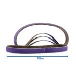 3M Cubitron 2 II 80 Grit File Belt 10mm x 330mm - 33440 786F - 50 Pack - Image 6