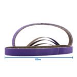 3M Cubitron 2 II 60 Grit File Belt 20mm x 520mm - 33451 786F - 10 Pack - Image 6