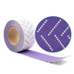 3M 34442 Hookit Purple Clean Sanding Sheet Roll 3" 80+ Grit Cubitron 2 II 70mm x 12m - Image 4