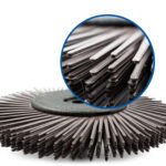 3M 61500151446 150mm x 12mm Scotch-Brite 36 Grit Angled Bristle Brush - Image 4