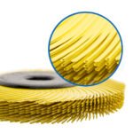 3M 61500187770 150mm x 12mm Scotch-Brite 80 Grit Curved Radial Bristle Brush - Image 2
