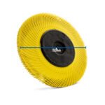 3M 61500187770 150mm x 12mm Scotch-Brite 80 Grit Curved Radial Bristle Brush - Image 6