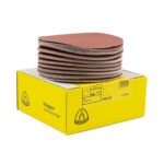 Klingspor 150mm Velcro Backing Sanding Disc Pad PS 22 K  6" 120 Grit - No Dust Holes - 50 Each - Image 4