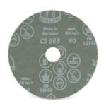 Klingspor CS 565 4" 100mm Zirconia Alumina Fibre Disc Pad 60 Grit - 25 Each - Image 5