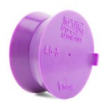 Purple Silicone Purge Plugs 4.5" Pipe 5" Tube 2-Pack TIG - Image 2