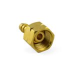 10x 5/8 UNF Left Hand Brass Barb Fitting 5mm Hose