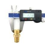 Flow Meter / Regulator Brass Tapered Fitting Argon 5/8 UNF - Image 3