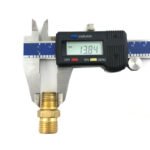 Flow Meter / Regulator Brass Tapered Fitting Argon 5/8 UNF - Image 4