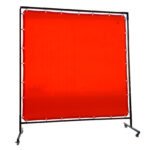 1.8 x 1.8m Frame for Welding Curtain / Screen on Wheels
