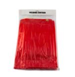 1.8x2.7m Red Welding Curtain & Frame Combo