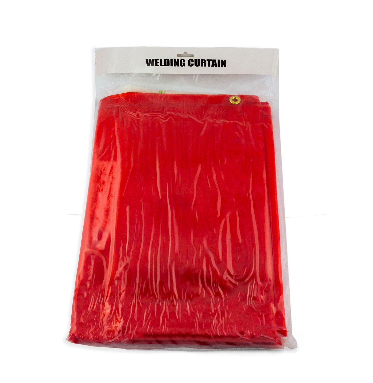 1.8 x 2.7m Red Welding Curtain / Screen and frame Combo