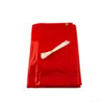 Red Welding Screen / Curtain - 1.8m x 2.7m - Image 2