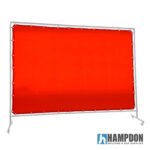 Red Welding Screen / Curtain - 1.8m x 2.7m - Image 4