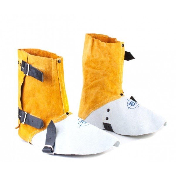 AP9100T Welders Spats with buckles - Boot Protection - AP9100T - Image 1