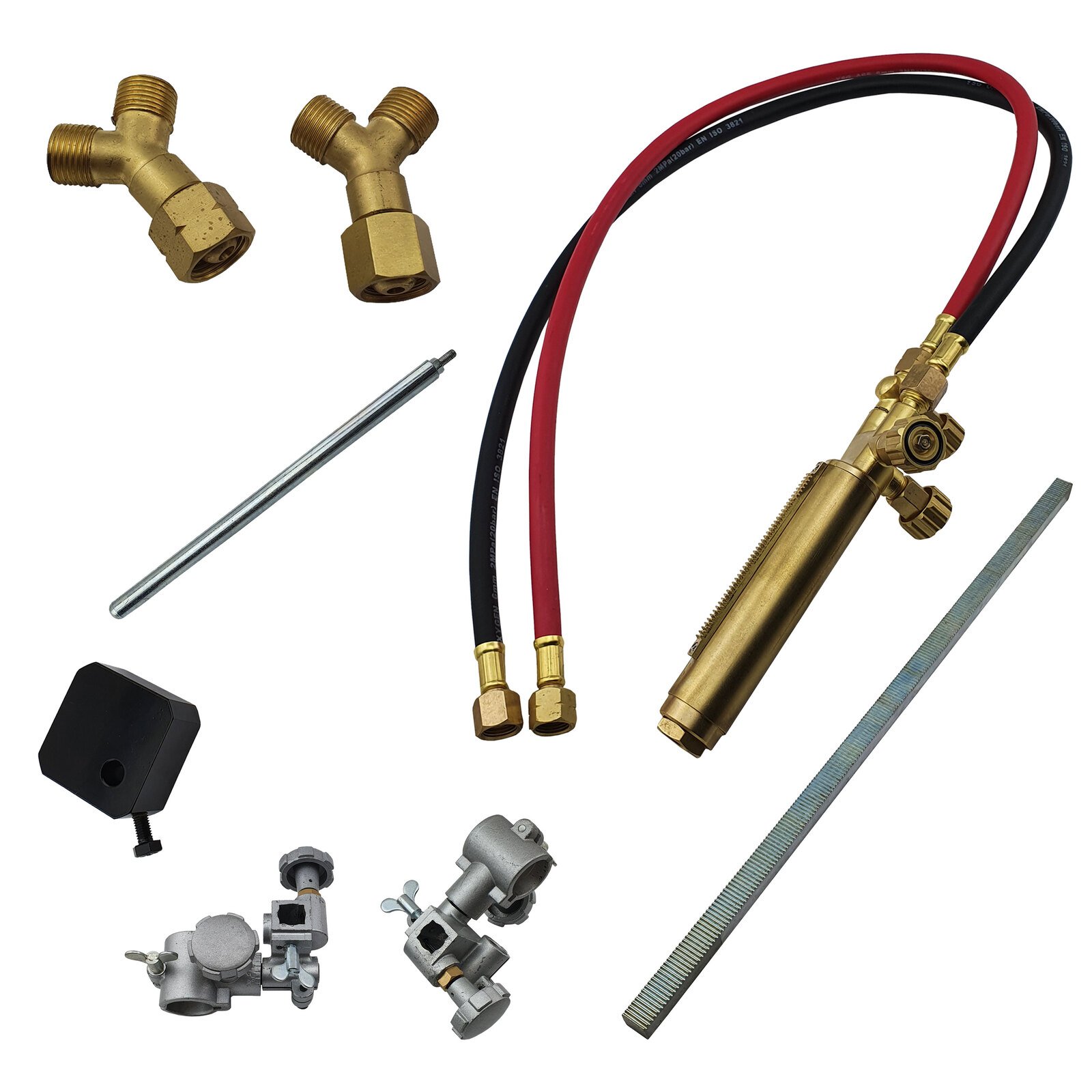 BB2TORCH Beetle Twin Head Torch Conversion Kit for Quickie KC-12 Plate Cutter Dual - Image 1