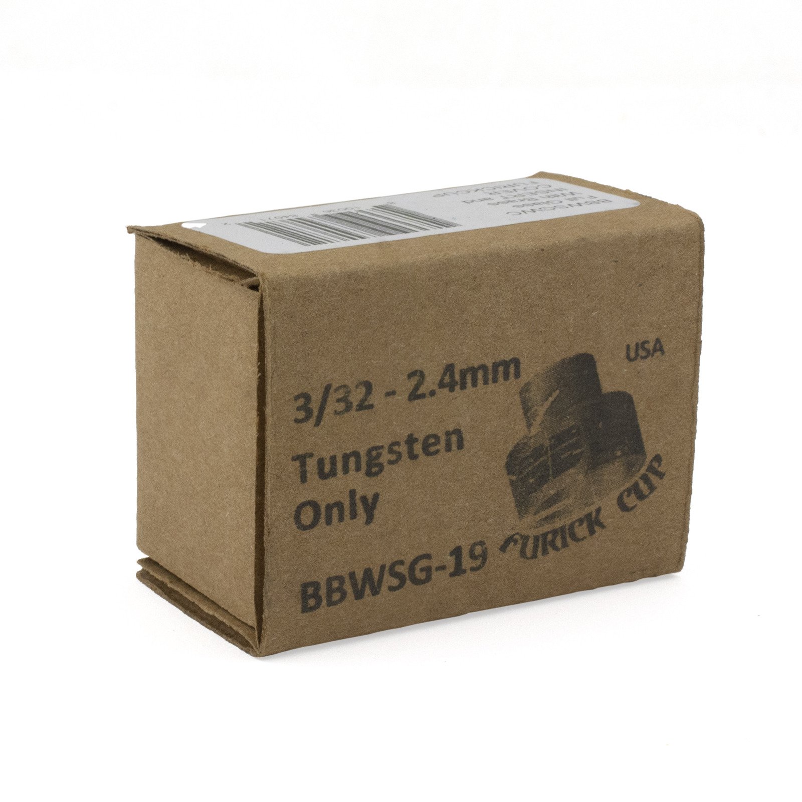 FURICK BBWSGWC Pyrex TIG Cup - Brass Gas Lens & Titanium Ring Kit