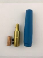 2 x Male Welding Cable Plug Welder Generator Connector 500 Amp - Image 2