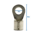 10x25mm2 Crimp Welding Cable Lug 8mm Hole - Image 3