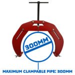 COBRA Pipe Alignment Welding Clamp Set of 3 - 25mm to 300mm (1" to 11.8") with Stainless S - Image 4