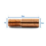 Binzel Style MIG Contact Tips - 0.8mm - 25 pack - M5 x 5 x 0.8mm - MIGMATE - Image 5