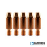 Binzel Style MIG Contact Tips 1.6mm - 5 pack - M6 x 8mm x 1.6mm - Image 5