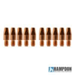 Binzel Style MIG Contact Tips 1.6mm - 10 Each - M8 x 10mm x 1.6mm - Image 5