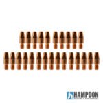 Binzel Style MIG Contact Tips 1.6mm - 25 Each - M8 x 10mm x 1.6mm - Image 5