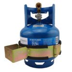 10x Gas Bottle Holders 203-222mm E Size Steel Restraint - Image 2