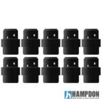 Binzel MB24 MIG Gas Diffuser 10 Pack Black Duroplast - Image 5