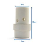 Binzel Style MIG Gas Diffuser MB36 - Black or White Duroplast - 10 Pack - Image 4