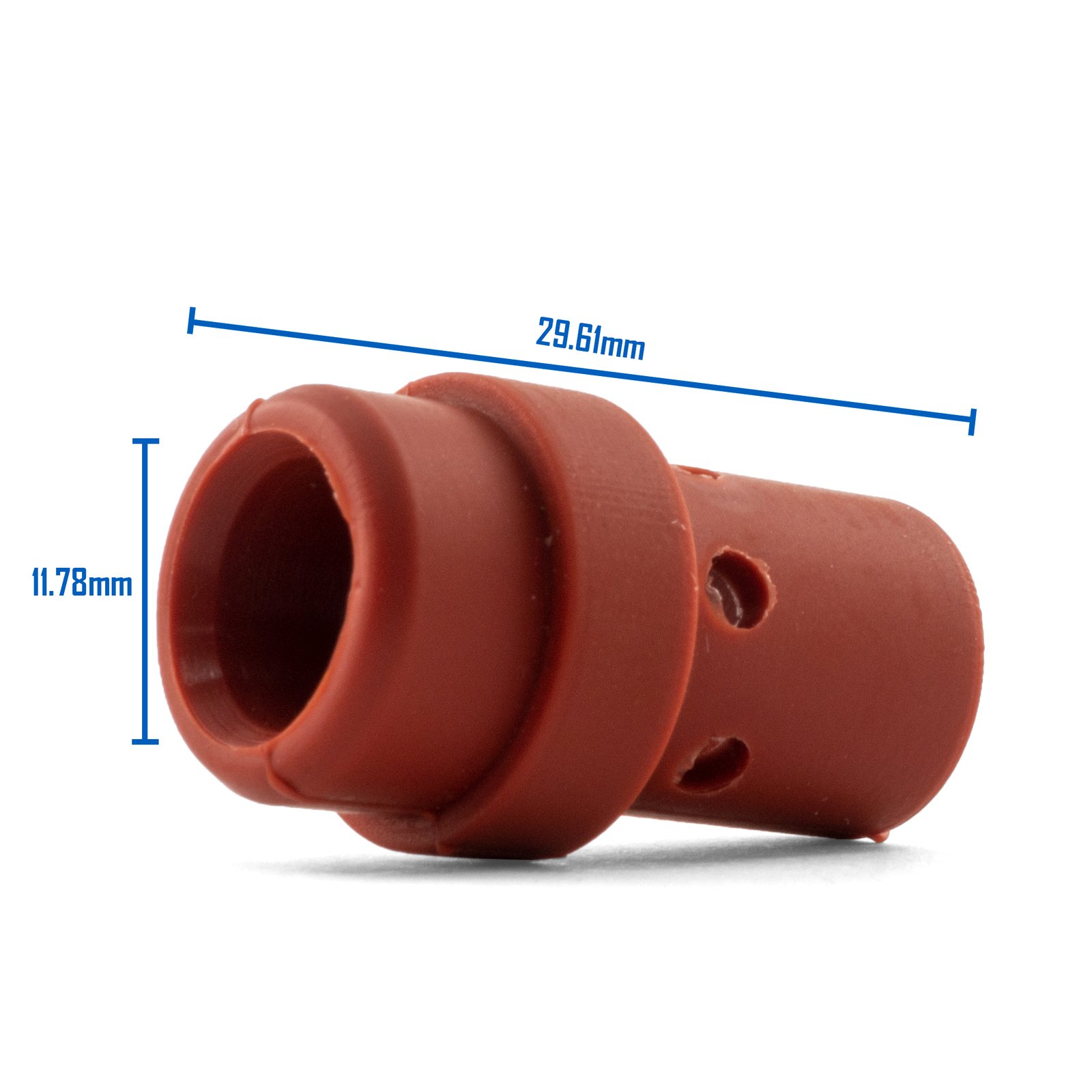 Binzel Style MIG Gas Diffuser MB36 - Red Silicone - 10 Each