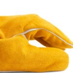 2 Pairs Guide 3569 MIG Gauntlet Gloves XL Split Grain Cowhide - Image 4