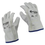 XL Riggers Gloves Cow Hide Leather - 1 Pair