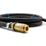 2m Argon Hose Quick Connect for Kemppi UNIMIG Regulator - Image 2