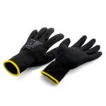 12 x  XL Rippa Grippa "Ninja" Nitrile Coated Synthetic Glove - Image 2