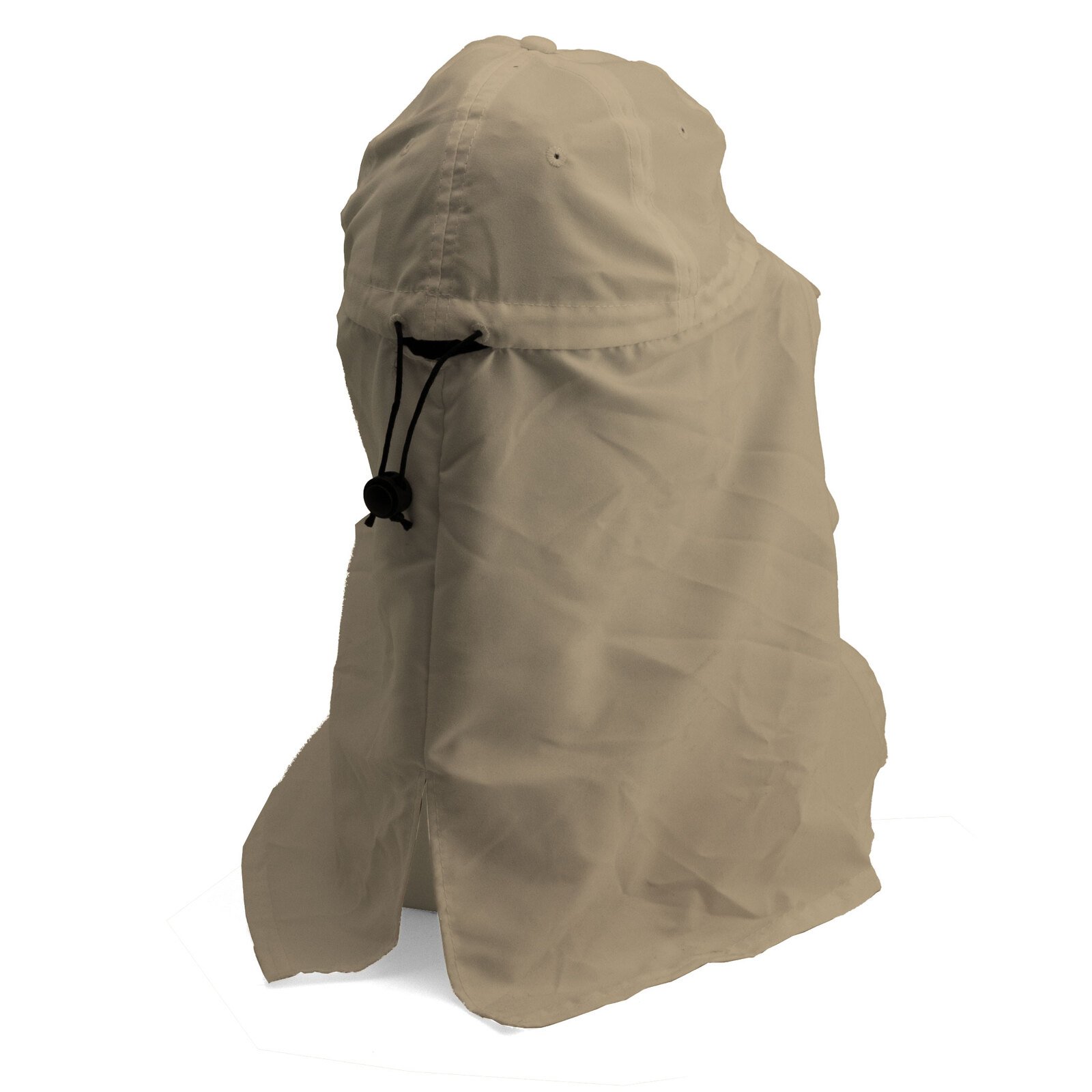 Legionnaire Hat with Throat Cover – Khaki – One Size Fits All