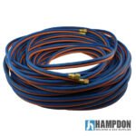 50m Oxy LPG Twin Hose with Fittings - One piece - Image 4