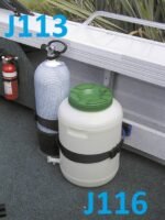 NobleFix Curved Bottle Brackets with 600mm Strap - Image 4