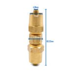5mm Oxygen | LPG | Acetylene Screw On Hose Joiner LP265 - Image 5