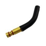 Swan / Bent Goose Neck - MIG Spool Gun 45 Degree Torch Neck for QLBF-200 Binzel Style