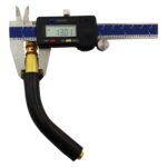 Swan / Bent Goose Neck - MIG Spool Gun 45 Degree Torch Neck for QLBF-200 Binzel Style - Image 3