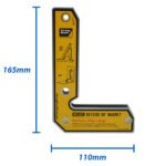 2 x Strong Hand Fixed 90° Magnet 30° & 60° - 165mm x 110mm x 20mm - Image 2