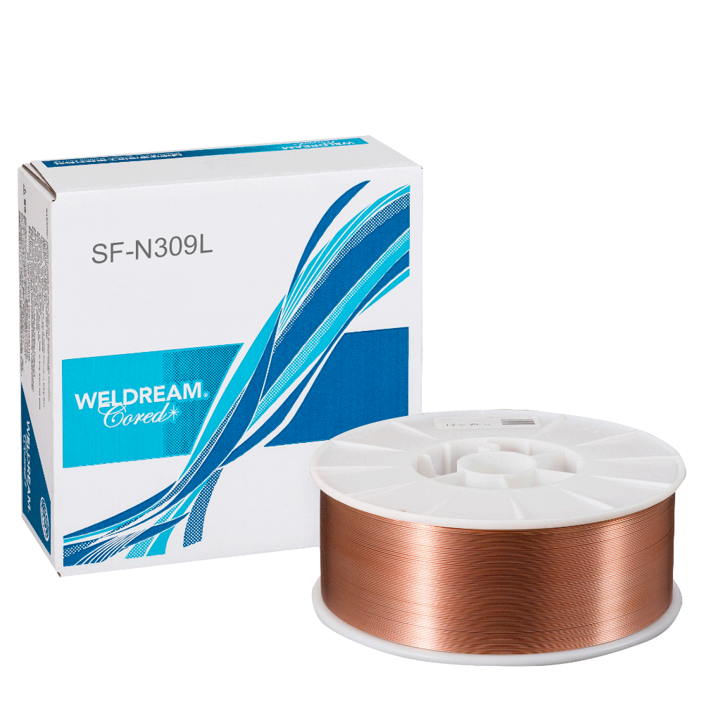 12.5kg - 1.2mm 309 Gasless Nippon Steel Welding Wire Weldream SF-N309L