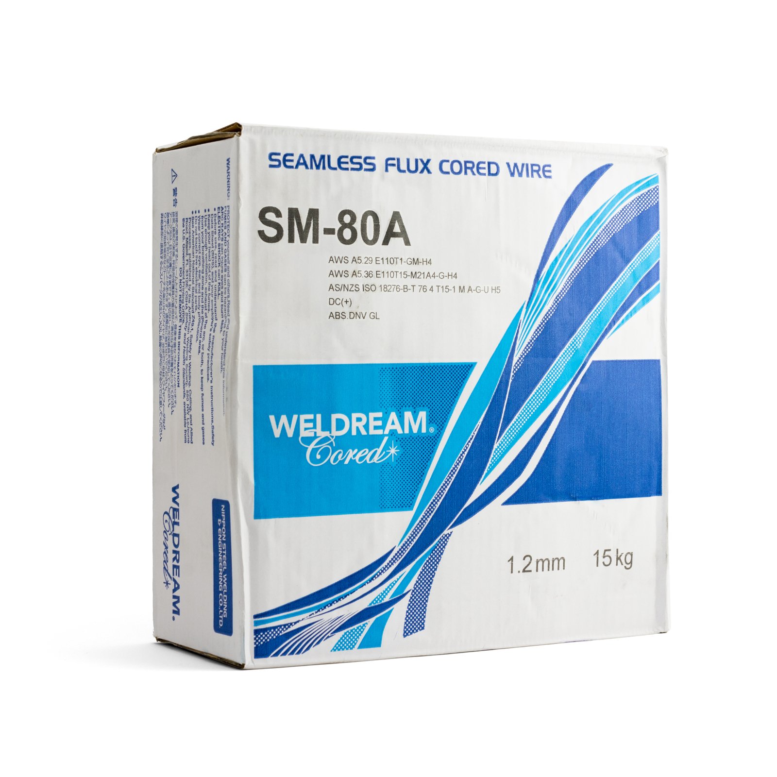 15kg - 1.2mm Nippon Steel Welding Wire Weldream SM-80A