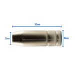 40x MIG Nozzle MB15 Conical Binzel Style - Image 4