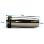 Binzel Style MB26/38/501 Conical MIG Nozzle 2 Each - Image 5