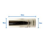 5x MB15 MIG Nozzle Cylindrical Binzel Style - Image 3
