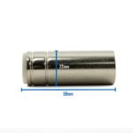 40 x MIG Nozzle / Shroud MB25 Cylindrical - Binzel Style - Image 4